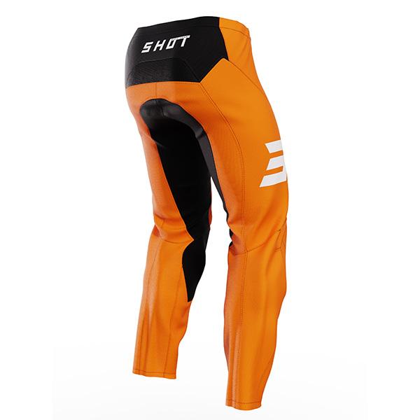 Pantaloni Motocross Bambino Shot Raw Escape Arancio